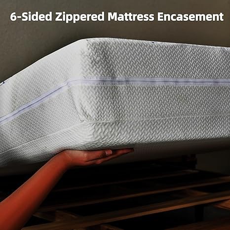 6-Sided Zippered Bamboo Mattress Protector best