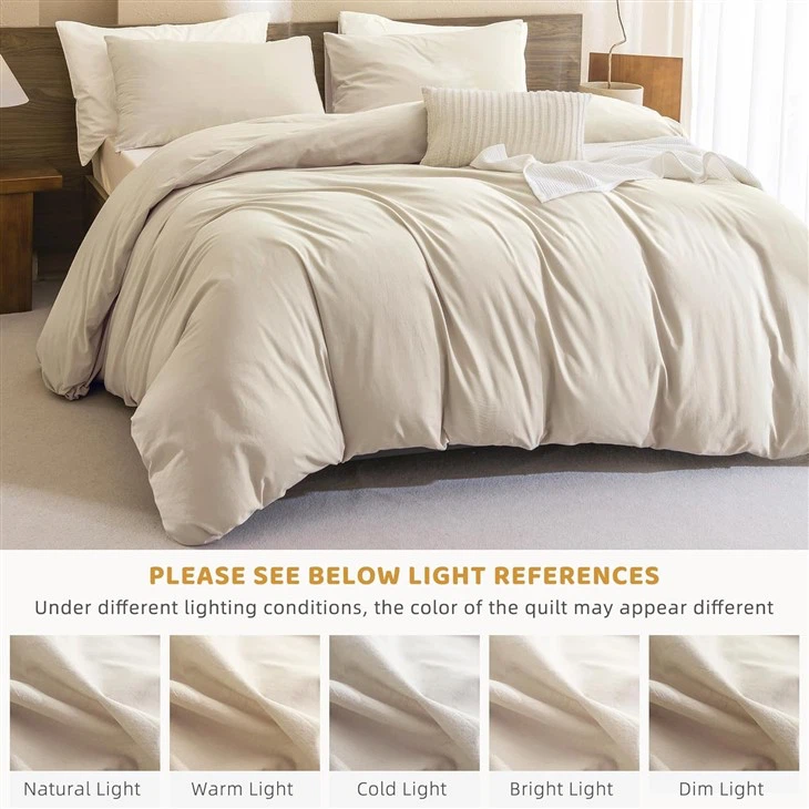 Cotton Comforter King Size, Linen Feel price