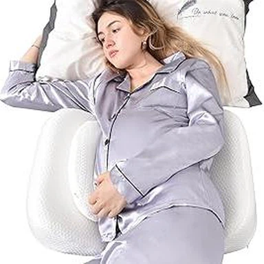 Schwangerschaftskissen verhindern Rückenschlafen